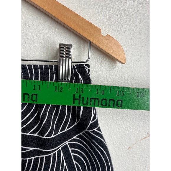 Jordan Flight Womens Black White All Over Print Fleece Jogger Sweatpants Small - Picture 6 of 7